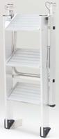 02379403 TUBESCA Aluminium 3 steps Step Ladder, 0.71m platform height, 1.33m open length