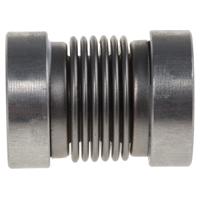 550162020 Huco Bellows Coupling, 16mm Outside Diameter, 5mm Bore, 21mm Length Coupler