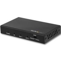 st122hd202 StarTech.com 2 Port 1 Input 2 Output HDMI Splitter 4096 x 2160