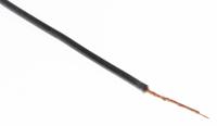 222-4286 Hew Heinz Eilentropp SIFF Series Black 0.52 mm² Hook Up Wire, 20 AWG, 270/0.05 mm, 20m, Silicone Insulation