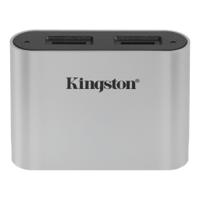 wfs-sdc Kingston 2 port USB 3.2 External Micro SD Card Reader for MicroSD Memory Cards