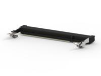 1565917-4 TE Connectivity 0.6mm Pitch 200 Way, Right Angle SMT Mount DDR1, DDR2 DIMM Socket ,1.8 V ,500.0mA