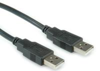 11028945-100 Roline USB 2.0, Male USB A to Male USB A, 4.5m