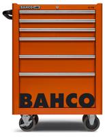 1475k6 Bahco 6 Drawer Solid Steel Wheeled Tool Trolley