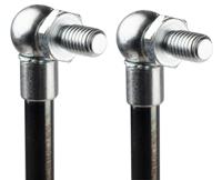 ssy8060600004 Camloc Steel Gas Strut, with Ball & Socket Joint, 364.0mm Extended Length, 150.0mm Stroke Length