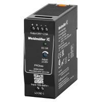 2838410000 Weidmüller PRO BAS DIN Rail Power Supply, 264V ac ac, dc Input, 24V dc dc Output, 2.5A Output, 60W