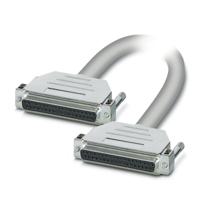 2305509 Phoenix Contact Female 37 Pin D-sub to Female 37 Pin D-sub Serial Cable, 1m PVC