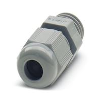 1411123 Phoenix Contact Silver Polyamide Cable Gland, M12 Thread, 3mm min., 6.5mm max., IP66, IP68