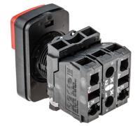 xb5aw73731b5 Schneider Electric Harmony XB5 Series Illuminated Push Button, Push-Push, Panel Mount, 22mm Cutout, SPDT, 24V, IP66,