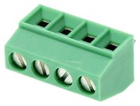 1751264 Phoenix Contact MKDS 1/ 4-3.5 Series PCB Terminal Block, 4-Contact, 3.5mm Pitch, Through Hole Mount, 1-Row, Screw