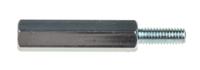 806-6613 RS PRO Standoff, M3 x M3 Thread, 20mm Body, Steel, Male/Female, 8mm Stud