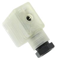 935980255-rs-gml-209-nj-gb1-led-230-schwarz Hirschmann GML 2P+E DIN 43650 B, Female Solenoid Valve Connector with Indicator Light, 250 V ac/dc Voltage