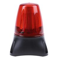leda100-05-02 Moflash LEDA100 Series Red Buzzer Beacon, 85 → 380 V dc, 85 → 285 V ac, IP65, Surface Mount, Wall Mount,