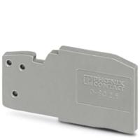 3042243 Phoenix Contact D-SC 2.5 Series End Cover for Use with Modular Terminal Block
