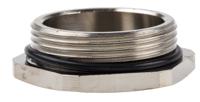 52103143 Lapp Blanking Plug, M32, Nickel Plated Brass, 39.6mm Diameter, Threaded