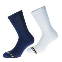 0868vrblanc3941 JLF Pro White Socks, size 39/41 5.5/7