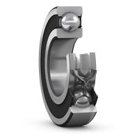 6305-z SKF 6305-Z 1 Row Ball Bearing - 25 mm ID, 62 mm OD