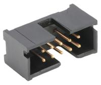 5103309-1 TE Connectivity AMP-LATCH Series Straight Through Hole PCB Header, 10 Contact(s), 2.54 mm Pitch, 2 Row, Shrouded