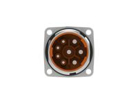 bega120nn00000200000 TE Connectivity Circular Connector, 8 Contacts, Flange, Standard Connector, Socket, Male, IP67, Speedtec 923 Series