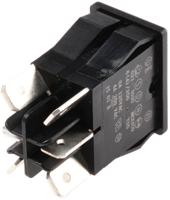 621-1592900nxrs Carlingswitch DPDT, On-(On) Rocker Switch Panel Mount