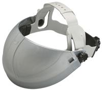82501-00000cp 3M Clear PC Face Shield with Head Guard , Resistant To Impact