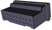 917242-8 TE Connectivity, Dynamic D-3500 Male Connector Housing, 5.08mm Pitch, 20 Way, 2 Row