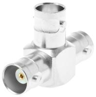 j01004b0616 Telegartner Tee 50Ω RF Adapter BNC Socket to BNC Socket 4GHz