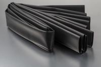 398-133 RS PRO Heat Shrink Tubing, Black 38.1mm Sleeve Dia. x 1.2m Length 2:1 Ratio