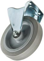 900318 Tente Fixed Castor Wheel, 400kg Capacity, 200mm Wheel