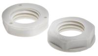 822-9791 RS PRO Grey Nylon 66 Cable Gland Locknut, M12 Thread, IP68
