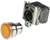 xb4bw3565 Schneider Electric Harmony XB4 Series Illuminated Push Button, Panel Mount, 22mm Cutout, SPDT