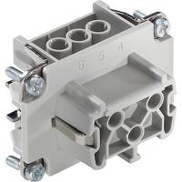 101900001901200071200200 EPIC Plug Kit, 6 Way, 16A, Male, H-BE, 440 V