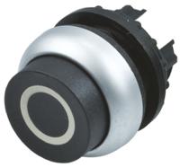 70011290-m22-drh-s-x0m22-a Eaton M22 Series Black Maintained Push Button Head, 22mm Cutout, IP69K