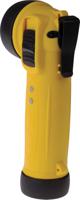 r-50h Wolf Safety ATEX, IECEx LED Torch Yellow - Rechargeable Up to 300 lm, 195 mm