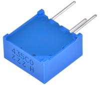 3386h-1-222lf 2.2kΩ, Through Hole Trimmer Potentiometer 0.5W Side Adjust Bourns, 3386