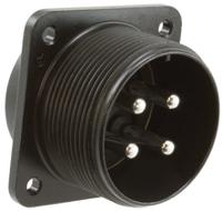 jl04hv-2e22-22pe-b-r JAE Circular Connector, 4 Contacts, Panel, Standard Connector, Socket, Male, IP67, JL04V Series