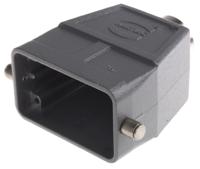09300100442 HARTING Han B Heavy Duty Power Connector Hood, Side Entry