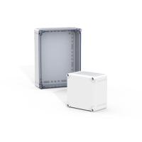 opcp203013ge nVent HOFFMAN OPCP Series Polycarbonate Terminal Box, IP66, IP67, Viewing Window, 200 mm x 300 mm x 132mm