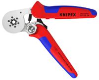 97-55-14 Knipex 97 Hand Ratcheting Crimp Tool for Bootlace Ferrule, 0,08 → 16mm² Wire
