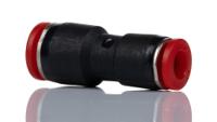 c00200806 Norgren Pneufit C Series Push-in Fitting, Push In 8 mm to Push In 6 mm, Tube-to-Tube Connection Style, C00200806