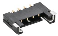 504050-0491 Molex Pico-Lock Series Right Angle Surface PCB Header, 4 Contact(s), 1.5 mm Pitch, 1 Row, Shrouded