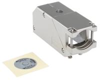 dl3 ITT Cannon DL, DLM Series Aluminium D Sub Backshell, 60 Way, Strain Relief