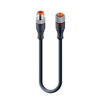 59619-rst-4-rkt-4-22502-m Lumberg Automation Male 4 way M12 to Female 4 way M12 Sensor Actuator Cable