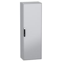 nsysm14840p Schneider Electric PanelSeT SM Series Sheet Steel Single-Door-Door Floor Standing Enclosure, Opaque Door, IP55, 1400 x