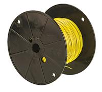 3050-yl001 Alpha Wire Hook-up Wire PVC Series Yellow 0.23 mm² Hook Up Wire, 24 AWG, 7/0.20 mm, 305m, PVC Insulation, 3050 YL001