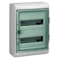 13964m Schneider Electric Mureva Light Grey Smooth Polymer Electrical Enclosure, IEC, IP65,  Surface Mount, 1 Gangs, 460 x 340