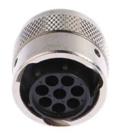 utg6128sn Souriau Sunbank by Eaton Circular Connector, 8 Contacts, Cable, Standard Connector, Socket, Female, IP65, UTG Series