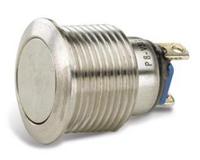 p8-v316315 Otto Push Button Switch, Momentary, Panel Mount, SPDT, 28 V dc, 115V ac, IP64, IP68S, IP69K