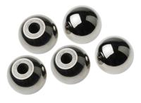 144-3665 RS PRO Silver Ball Clamping Knob, M8, Threaded Hole