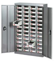 669-3790 RS PRO 48 Steel Cabinet, Steel, 937mm x 586mm x 222mm, Grey